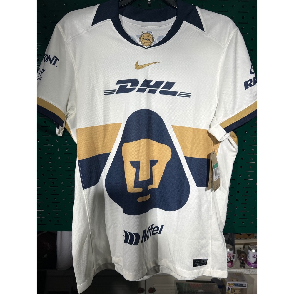 Nike Pumas UNAM 2024/25 Home Jersey Womens XL White Soccer Shirt NEW